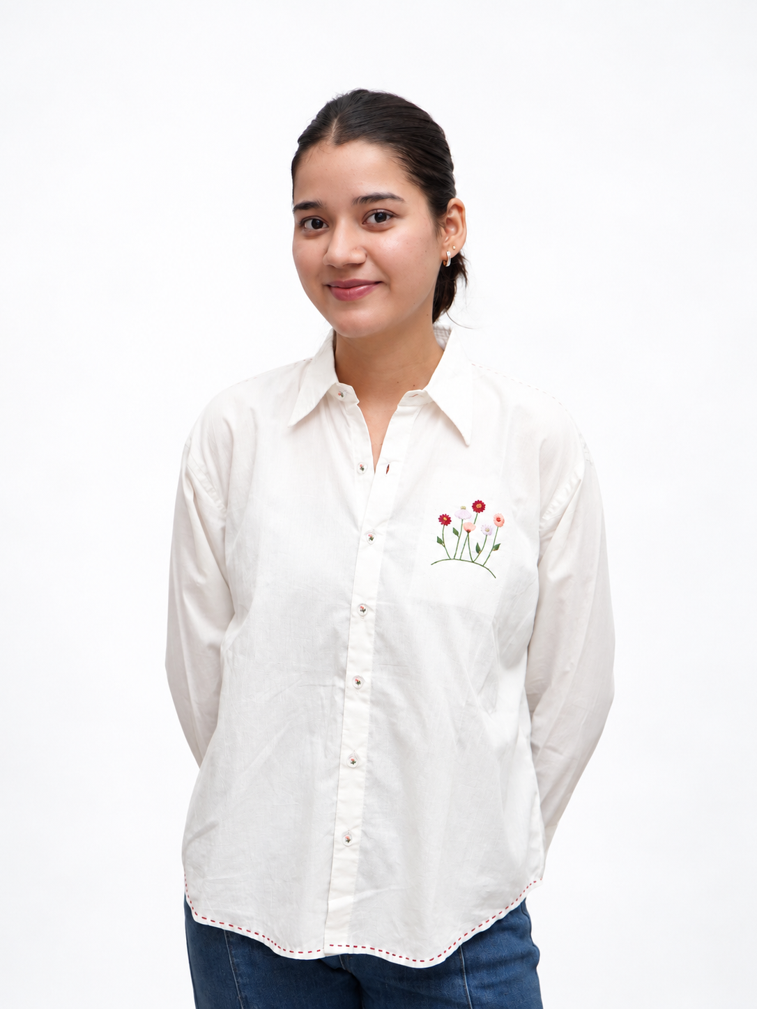 Hand Embroidery Shirts
